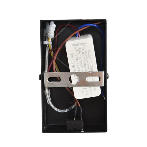 Бра с выключателем LED Alva 8370/15WL Lumion чёрный на 1 лампу, основание чёрное в стиле лофт фото 7