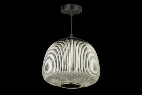 Светильник подвесной Maggano E 1.P1 S Arti Lampadari серый чёрный 1 лампа, основание чёрное в стиле лофт современный  фото 3