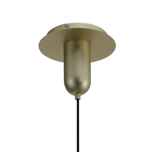 Светильник подвесной лофт JARRAS 6195 Mantra прозрачный бежевый 1 лампа, основание бронзовое в стиле лофт выдувное фото 6