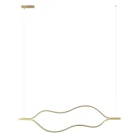 Светильник подвесной LED Tape Light 10403/1200 AB LOFT IT бронзовый на 1 лампу, основание бронзовое в стиле современный минимализм 