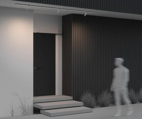 Трековый светильник LED уличный Focus Led O-TR01-1-S-8WW3K Maytoni белый для шинопроводов серии Focus Led белый фото 8