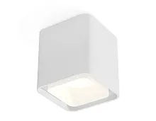 Светильник накладной Techno Spot XS XS7840021 Ambrella light белый 1 лампа, основание белое в стиле хай-тек современный квадратный
