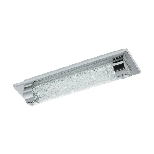 Светильник потолочный LED TOLORICO 97054 Eglo белый на 1 лампу, основание хром в стиле современный 