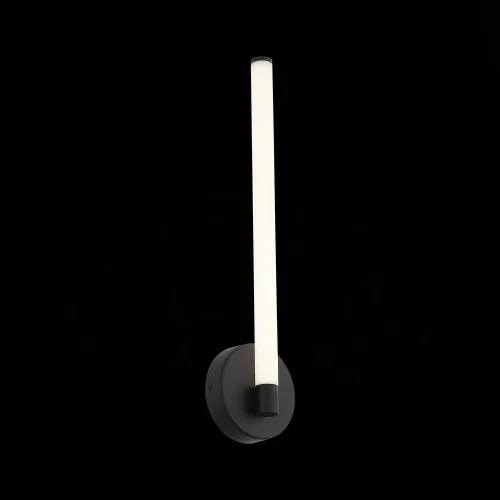 Бра LED Bisaria SL393.401.01 ST-Luce белый на 1 лампу, основание чёрное в стиле современный 