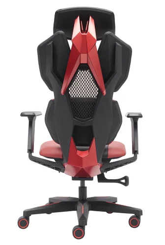 Геймерское кресло Tiger Экокожа Красный EP Tiger PU Red/Black Everprof, красный/экокожа, ножки//, размеры - 1200*1260***710* фото 4