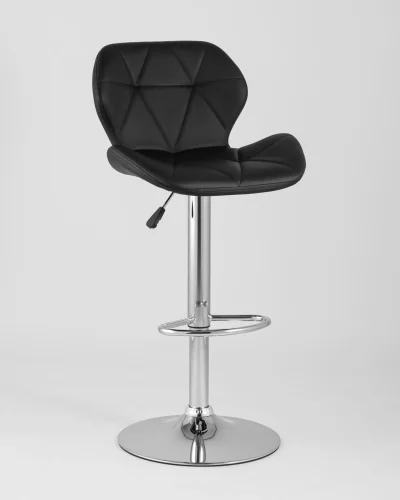 Стул барный Бон, черный NP УТ000039150 Stool Group, /экокожа, ножки/металл/, размеры - *****