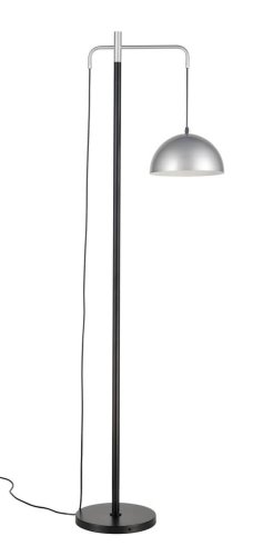 Торшер Hellion VL5703F01 Vele Luce  серебряный 1 лампа, основание чёрное в стиле современный лофт
 фото 2