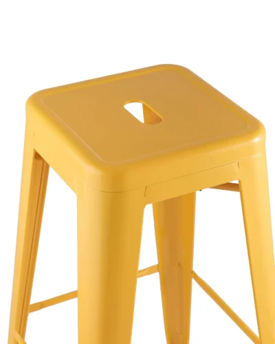 Стул барный TOLIX желтый глянцевый УТ000001191 Stool Group, жёлтый/металл, ножки/металл/жёлтый, размеры - ****430*430 фото 3