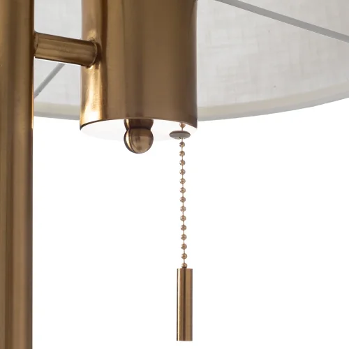 Настольная лампа Proxima A4031LT-1PB Arte Lamp белая 1 лампа, основание медь металл в стиле современный  фото 3