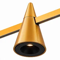 Трековый светильник LED Farm ST813.246.05 ST-Luce золотой для шинопроводов серии Farm золотой