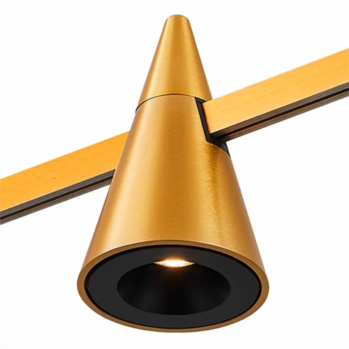 Трековый светильник LED Farm ST813.246.05 ST-Luce золотой для шинопроводов серии Farm золотой