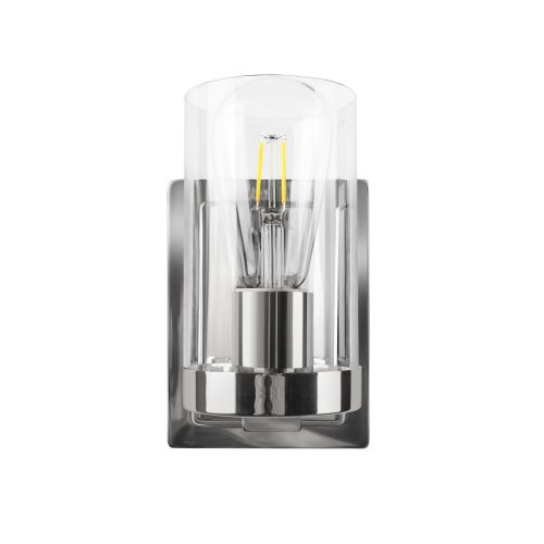 Бра Candlelight 10437W LOFT IT прозрачный на 1 лампу, основание никель в стиле современный кантри замковый фото 2