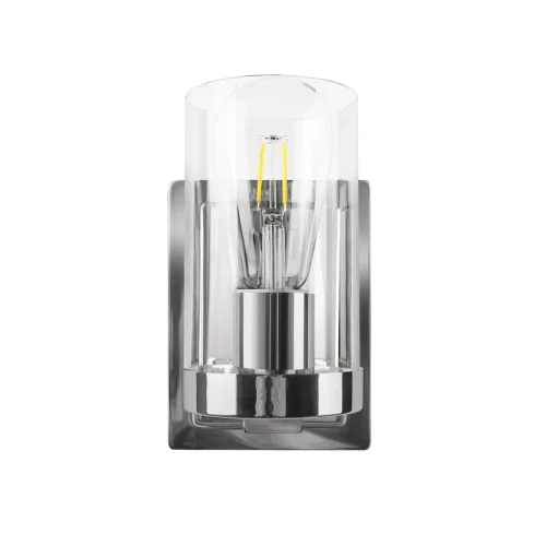 Бра Candlelight 10437W LOFT IT прозрачный на 1 лампу, основание никель в стиле современный кантри замковый фото 3