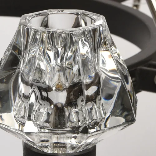 Люстра подвесная Джестер 104012506 MW-Light прозрачная на 6 ламп, основание хром в стиле современный  фото 6