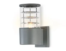 Настенный светильник ST2521 Ambrella light уличный IP54 серый 1 лампа, плафон прозрачный в стиле хай-тек современный E27