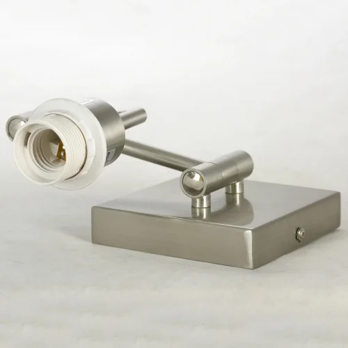 Бра LSP-8542 Lussole бежевый на 1 лампа, основание матовое никель в стиле кантри  фото 2