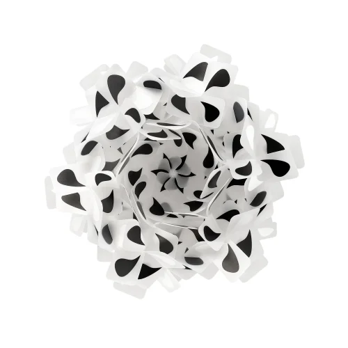 Светильник потолочный Слизия / Clizia 10595/530C Black LOFT IT белый чёрный на 3 лампы, основание в стиле современный арт-деко фото 4 Светильник потолочный Слизия / Clizia 10595/530C Black LOFT IT белый чёрный на 3 лампы, основание в стиле современный арт-деко фото 4
