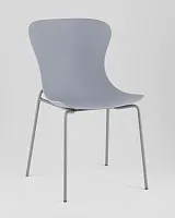 Стул Shaya, пластик серый УТ000040183 Stool Group, серый/пластик, ножки/металл/серый, размеры - *835****