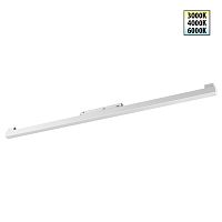 Трековый светильник LED с переключателем цветовой темперетуры Flum 359620 Novotech белый для шинопроводов серии Flum белый Трековый светильник LED с переключателем цветовой темперетуры Flum 359620 Novotech белый для шинопроводов серии Flum белый