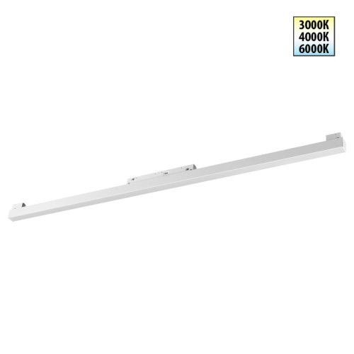 Трековый светильник LED с переключателем цветовой темперетуры Flum 359620 Novotech белый для шинопроводов серии Flum белый Трековый светильник LED с переключателем цветовой темперетуры Flum 359620 Novotech белый для шинопроводов серии Flum белый