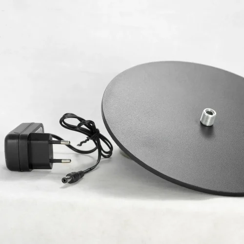 Торшер LED DIMM LSP-0595 Lussole  чёрный 1 лампа, основание чёрное в стиле хай-тек
 фото 4