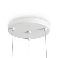 Потолочное крепление (чаша) с 3 отверстиями Pietre FR5592A-03BS Freya на 3 лампы, основание белое в стиле современный Потолочное крепление (чаша) с 3 отверстиями Pietre FR5592A-03BS Freya на 3 лампы, основание белое в стиле современный