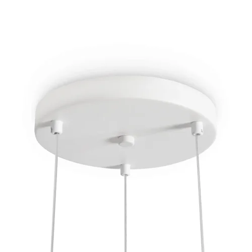 Потолочное крепление (чаша) с 3 отверстиями Pietre FR5592A-03BS Freya на 3 лампы, основание белое в стиле современный Потолочное крепление (чаша) с 3 отверстиями Pietre FR5592A-03BS Freya на 3 лампы, основание белое в стиле современный