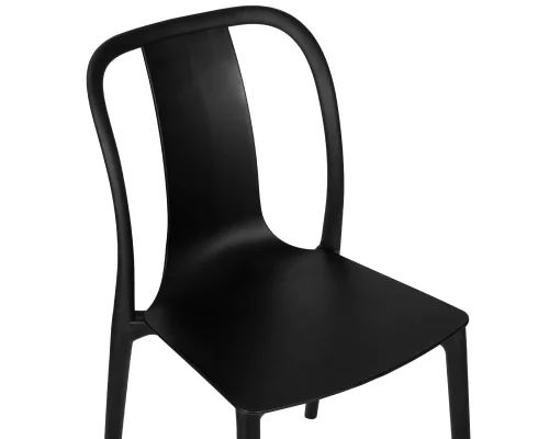Стул обеденный 669PP-LMZL ADAM, цвет сиденья черный, цвет основания черный Dobrin, /, ножки/пластик/чёрный, размеры - *875***440*535 фото 8