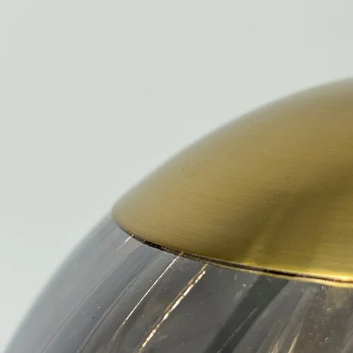 Светильник подвесной ASKA Gray 177920-26 ImperiumLoft серый 1 лампа, основание золотое в стиле современный лофт  фото 5