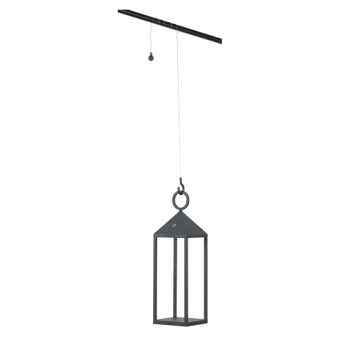 Подвесной светильник уличный LED Picnic Led 8177-NW Nowodvorski уличный IP54 графит на 1 лампу, плафон графит в стиле лофт LED