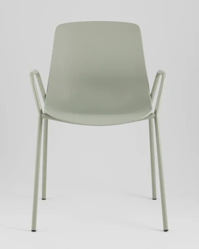 Стул Kaira, пластик серо-зеленый УТ000039944 Stool Group, зелёный/пластик, ножки/пластик/зелёный, размеры - *815**** фото 2