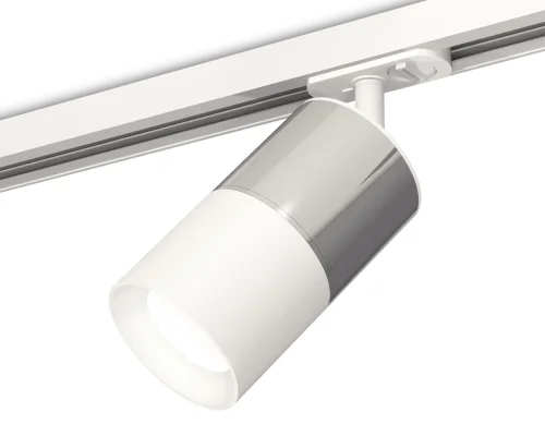 Трековый светильник Track System XT7401070 Ambrella light серебряный белый для шинопроводов серии Track System белый