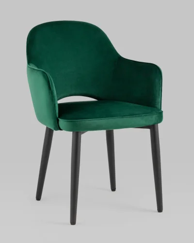 Стул Венера NEW, велюр изумрудный NP (набор 2шт) УТ000038663 Stool Group, изумрудный/велюр, ножки/металл/, размеры - ***** фото 2