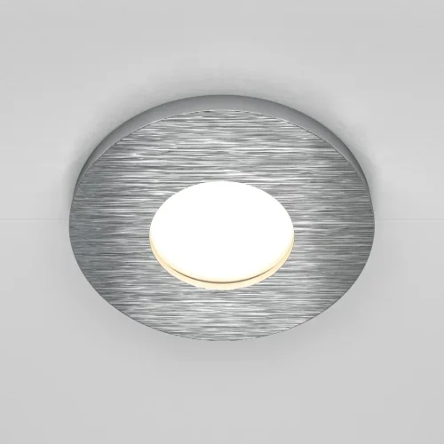 Светильник точечный Stark DL083-01-GU10-RD-S Maytoni серебряный 1 лампа, основание серебряное в стиле современный  фото 3