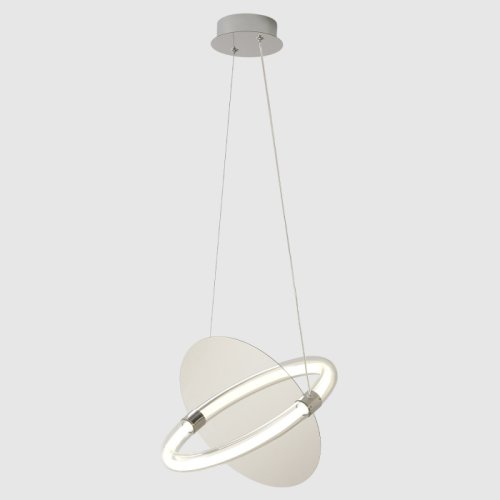 Светильник подвесной ЛЕД NEBULA SP22W LED CHROME Crystal Lux прозрачный на 1 лампу, основание хром в стиле современный фото 5