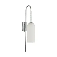 Бра Tracy 8270/1W Lumion белый на 1 лампу, основание хром в стиле классический 