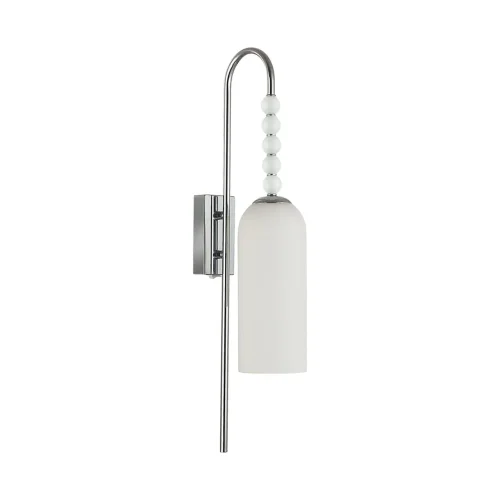 Бра Tracy 8270/1W Lumion белый на 1 лампу, основание хром в стиле классический 