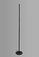 Торшер LED CLT 035PT1600 BL Crystal Lux  чёрный 1 лампа, основание чёрное в стиле модерн
