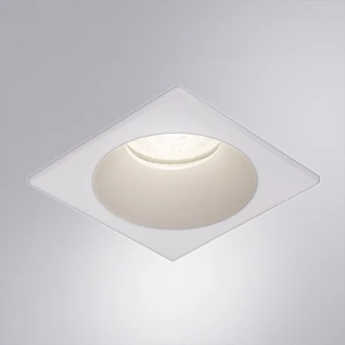 Светильник точечный Helm A2868PL-1WH Arte Lamp белый 1 лампа, основание белое в стиле современный квадратный фото 2