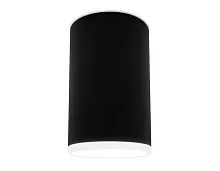 Светильник накладной TN337 Ambrella light чёрный 1 лампа, основание чёрное в стиле хай-тек современный круглый