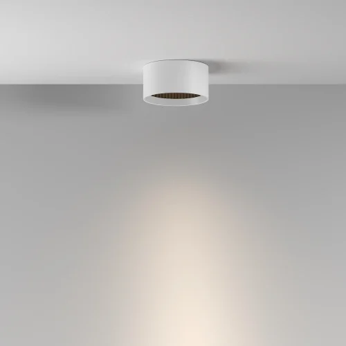Светильник накладной LED Glare C122CL-L7-3K-W Maytoni белый на 1 лампу, основание белое в стиле современный хай-тек фото 4