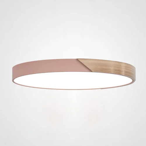 Светильник потолочный CLIP Pink D50 193051-26 ImperiumLoft белый 1 лампа, основание розовое в стиле современный 
