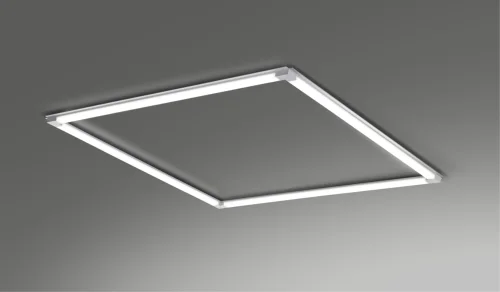 Светодиодный светильник встраиваемый в Армстронг LED Nelio 358455 Novotech размеры *595*595 мм, нейтральный белый 4000К, 4800 лм, мощность 48 вт, на 16 кв.м фото 4