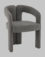 Стул Болинджер букле темно-серый УТ000041355 Stool Group, серый/букле, ножки/металл ткань/серый, размеры - *****