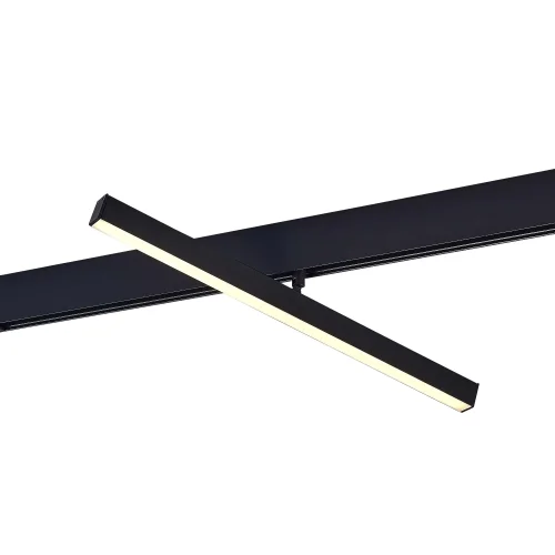 Трековый светильник магнитный LED ST802.436.12 ST-Luce чёрный для шинопроводов серии Skyline 48 фото 3