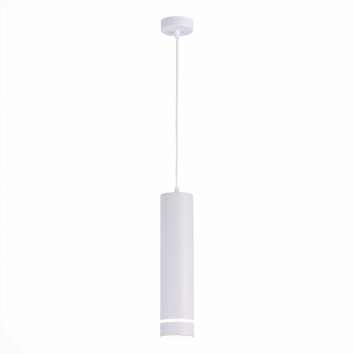 Светильник подвесной LED ST115.543.12 ST-Luce белый 1 лампа, основание белое в стиле модерн хай-тек трубочки