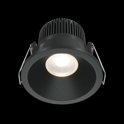 Светильник точечный LED Zoom DL034-01-06W3K-B Maytoni чёрный на 1 лампу, основание чёрное в стиле современный фото 3