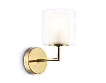 Бра LH56015 Ambrella light белый на 1 лампу, основание латунь в стиле современный 