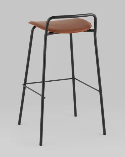Стул барный Mantis, экокожа, коричневый УТ000038917 Stool Group, /, ножки//, размеры - *835***465*470 фото 6