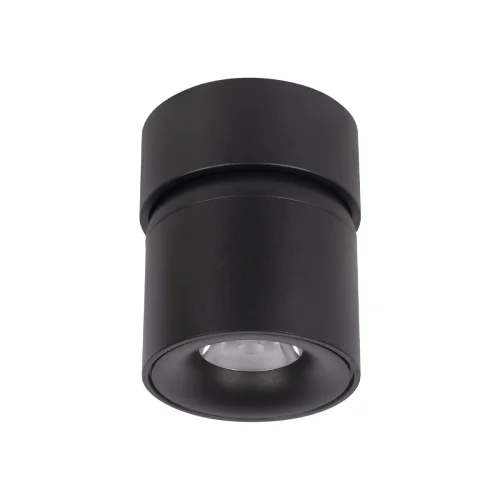 Светильник накладной LED Tictac 10180 Black LOFT IT чёрный 1 лампа, основание чёрное в стиле современный круглый фото 4